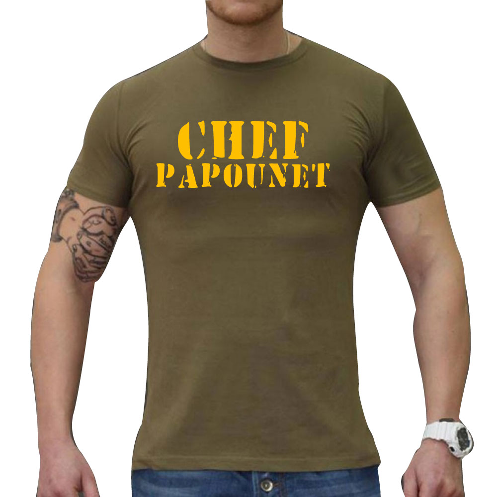 tee shirt bchef papounet fete des pères