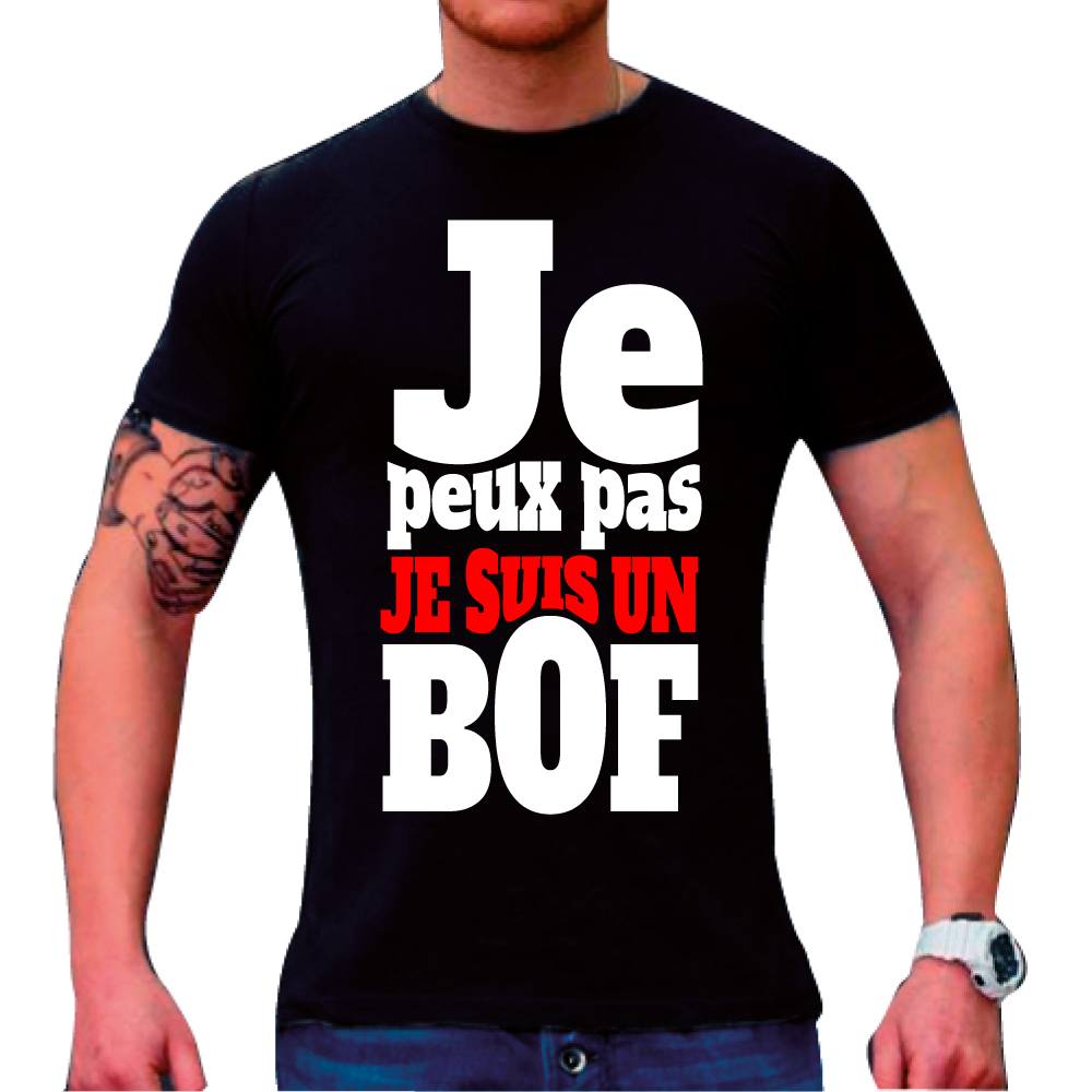 tee shirt humoristique je peux pas