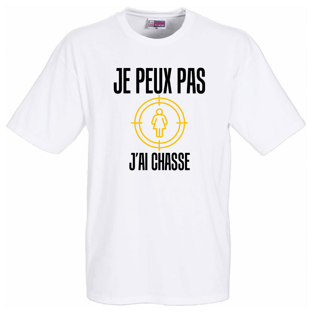 tee shirt humoristique chasse