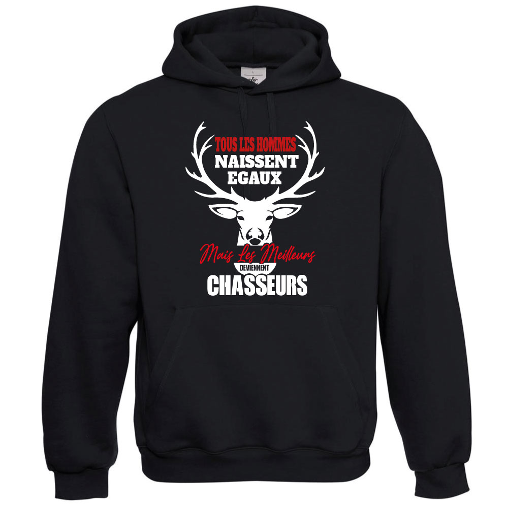 sweatshirt à capuche chasseur