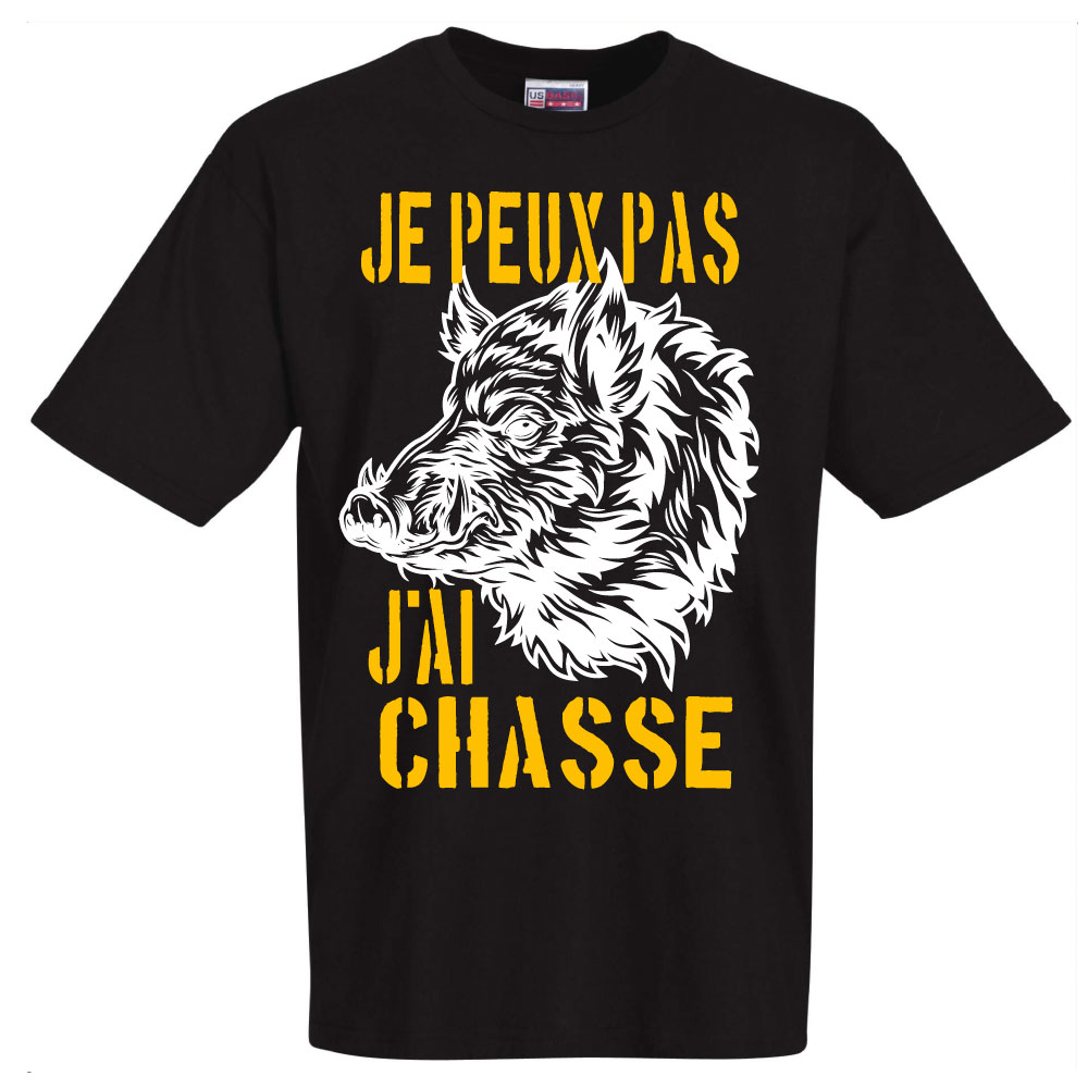 tee shirt humoristique chasse