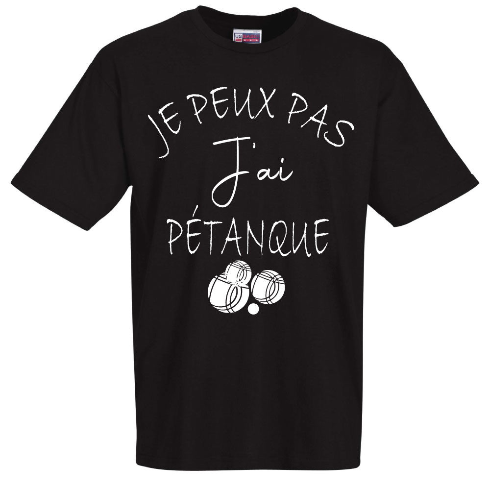 tee shirt humoristique pétanque