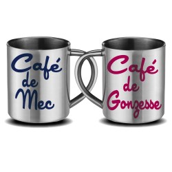 Mug fête des pères inox cadeau fêtes des pères en inox