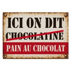 plaque de rue humoristique