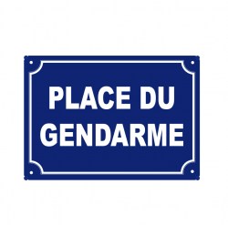 plaque de rue humoristique